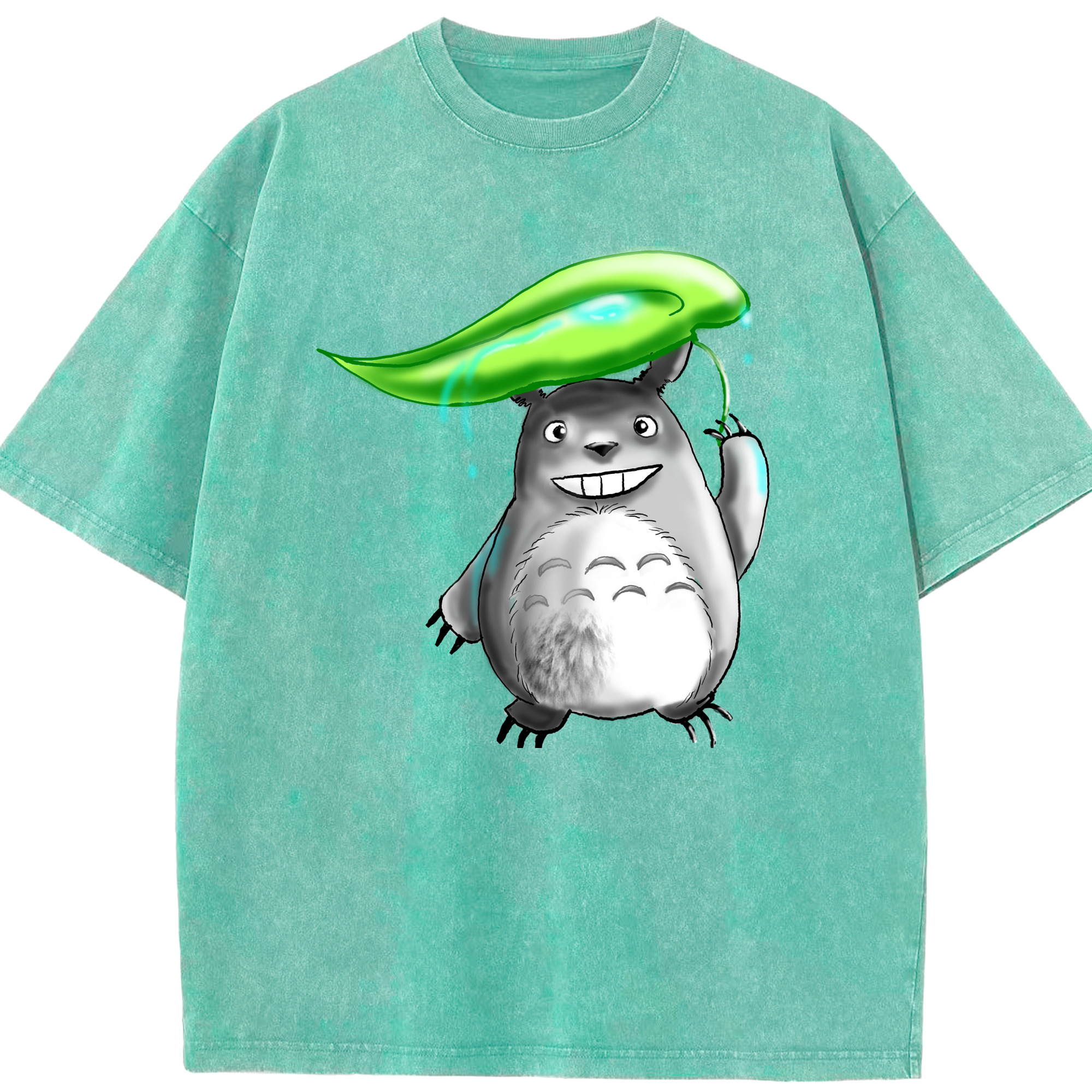 （画像用） となりのトトロ 草壁メイ 草壁サツキ My Neighbor Totoro Satsuki Kusakabe Mei Kusakabe 綿100% ヴィンテージ風 半袖Tシャツ（フロントプリント）